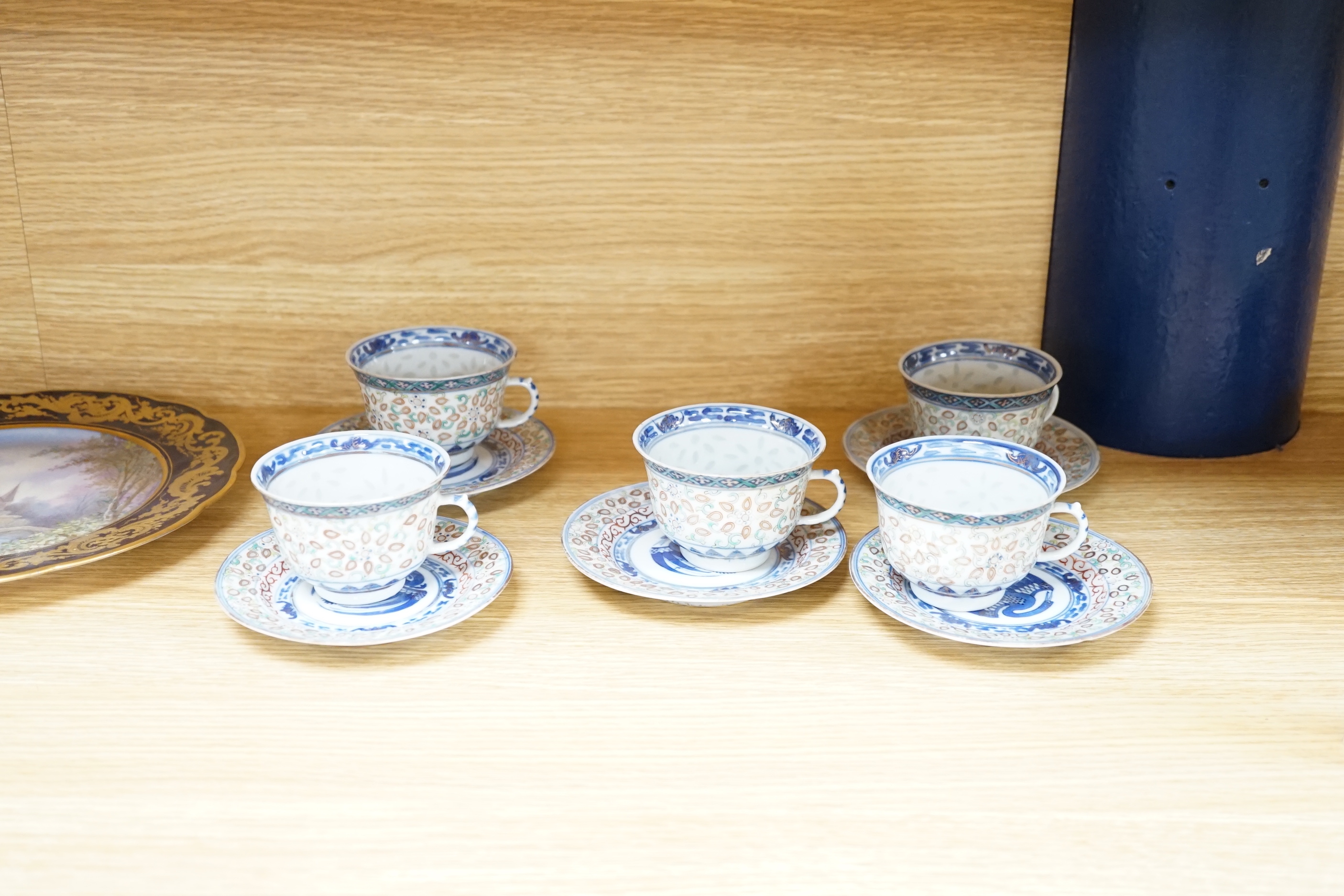 An early 20th century Chinese tea set